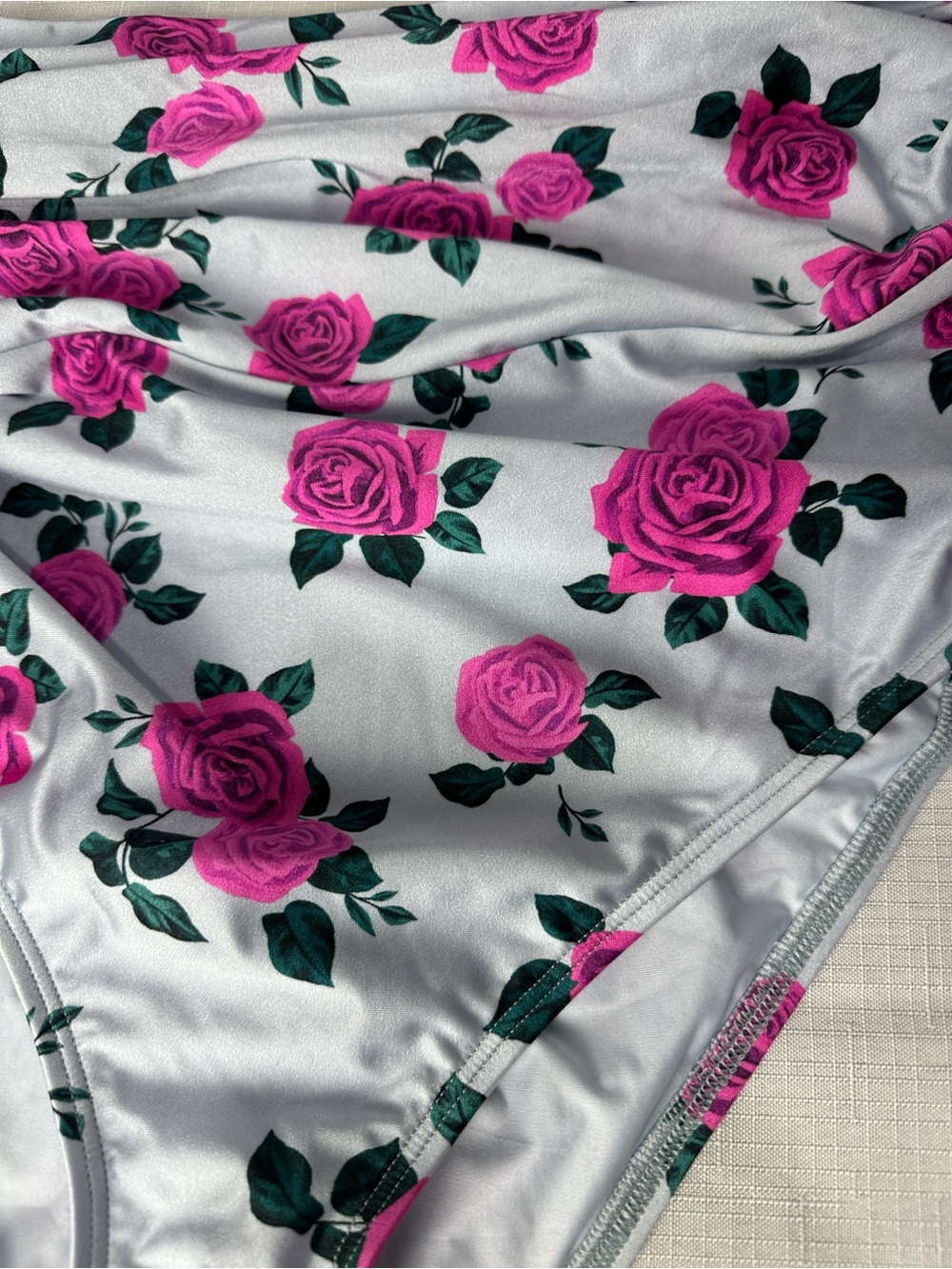 NWT Good American Vintage Rose One Piece Cutout 5XL - Picture 13 of 14